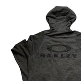 Oakley Men's Grey Full Zip Hoodie Jacket Size Medium P2P20 L25