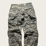 Camo Cargo Pants Baggy Men's Green Baggy Straight Leg Trousers 34x34 USA Army