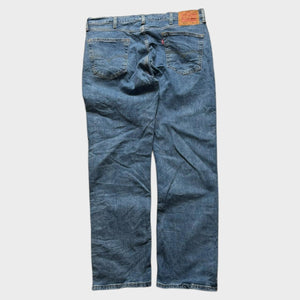 Levi's Men's Blue 505 Regular Straight Leg Jeans 38x31