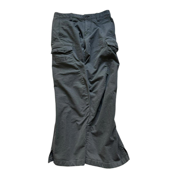 Oakley Cargo Pants Women's Grey Wide Leg Trousers Size  28x26