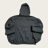 Russell Athletic Blank Hoodie Women's Grey Full Zip Hooded Sweatshirt Large