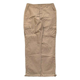 Men's Cargo Pants Slim Fit Straight Leg Tan Pink Trousers 33x29