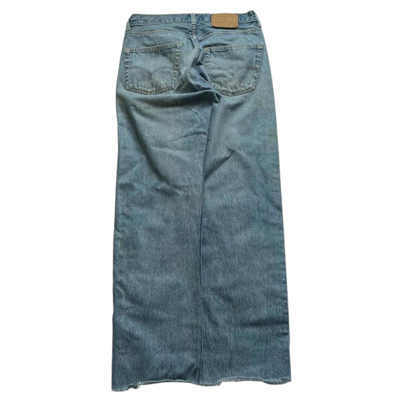 Vintage 80s Levi's Jeans 501 Men's Blue Denim Straight Leg 1980s 30x29