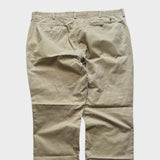 Ralph Lauren Chinos Pants Men's Tan Cream Trousers Baggy Straight Leg 42x32