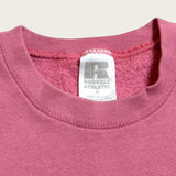 Russell Athletic Blank Sweatshirt Women's Pink Pullover Jumper Vintage 90s Small