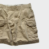 Ralph Lauren Cargo Shorts Men's Tan Baggy Relaxed Wide Leg 36 Waist