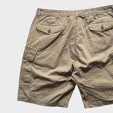 Levi's Cargo Shorts Men's Tan Brown Baggy Relaxed Canvas Cotton Size 38 Waist