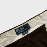 Ralph Lauren Chino Pants Men's Brown Andrew Trousers Baggy Straight Leg 40x30