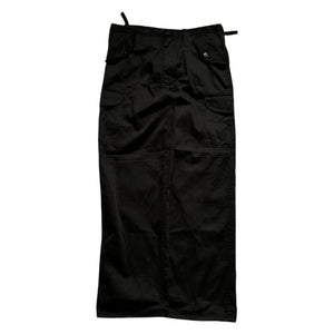 Baggy Cargo Pants Blue Castle Workwear Men's Black Straight Fit Trousers 36x32