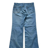 Vintage 80s Levi's Jeans Flared Bootcut Wide Leg 516 Fit Men's Blue 32x28