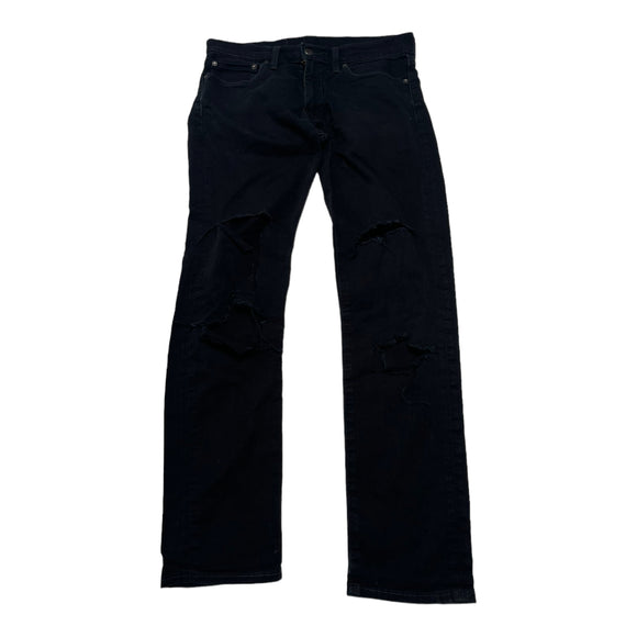 Levi's Black 511 Ripped Denim Jeans - Men's Size 32