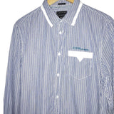 Vintage Guess Striped Shirt - Medium