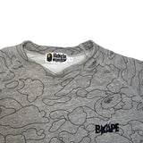 BAPE Grey Camo Sweatshirt - Men's Large