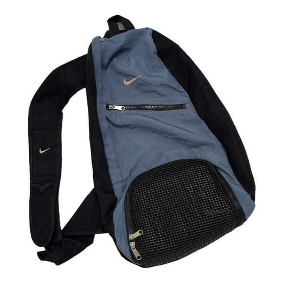 Vintage 90s Nike Black Backpack Sling Bag - One Size