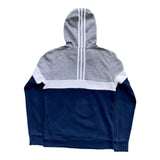 Adidas Originals Navy And Grey Hoodie - Small