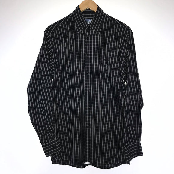 Kenzo Checked Long Sleeve Shirt - Small