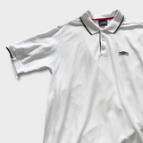 Vintage Y2K Umbro White Polo Shirt - Men's Large