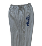 Ellesse Grey Logo Track Pants - Men's Medium