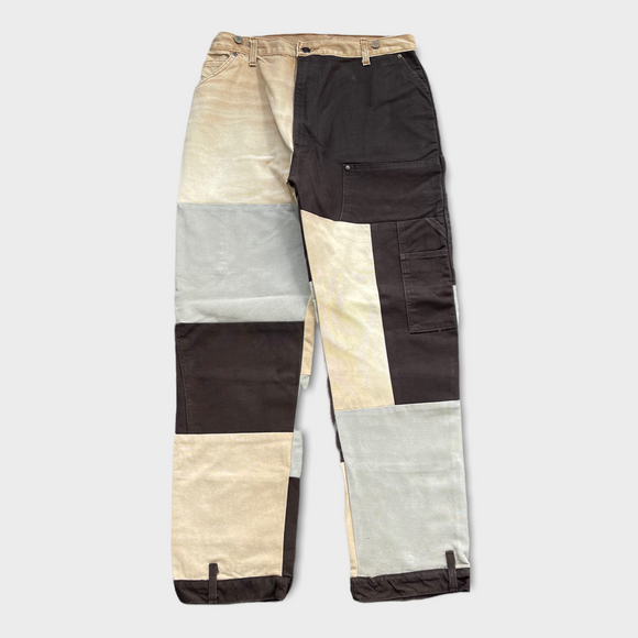 Vintage Reworked Dickies Patchwork Workwear Pants - Men's Medium