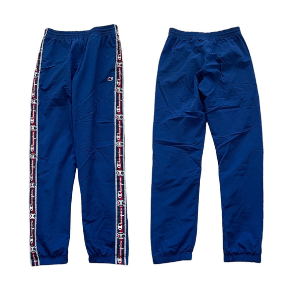 Vintage Champion Reverse Weave Blue Track Pants - Men's XS