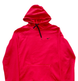 Vintage Nike Swoosh Pullover Red Hoodie - Men's XL