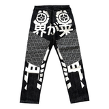 Evisu KTZ Collab Embroidered Denim Jeans - Men's Size 30