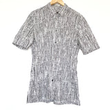 Balenciaga Snake Print Short Sleeve Shirt - Large