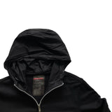 Prada Black Windbreaker Hoodie Jacket - Men's Large