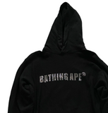 Vintage BAPE X Swarovski Spell Out Hoodie - Men's Medium