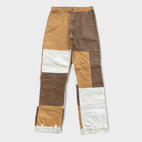 Vintage Reworked Dickies Patchwork Workwear Pants - Men's Small