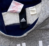 Adidas Originals Navy And Grey Hoodie - Small